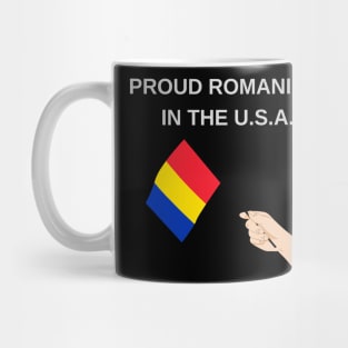 Proud Romanian in the USA Mug